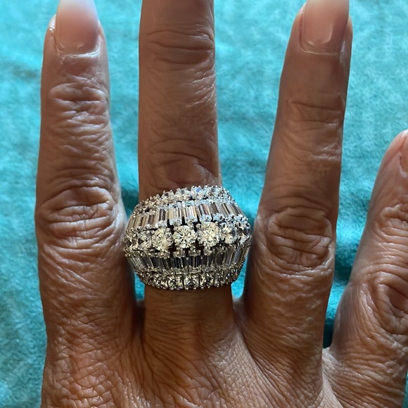 *SOLD*NWOT Swarovski Cocktail Ring - Picture 7 of 10